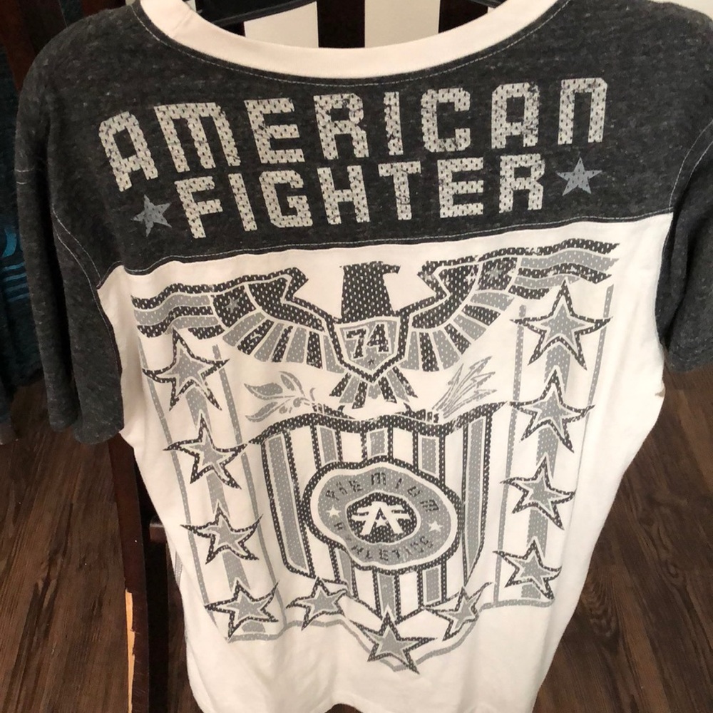 American fighter men’s T-shirt